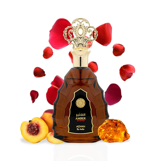 Adyan Amber Extreme 100ml Extrait de Parfum ingredients visual