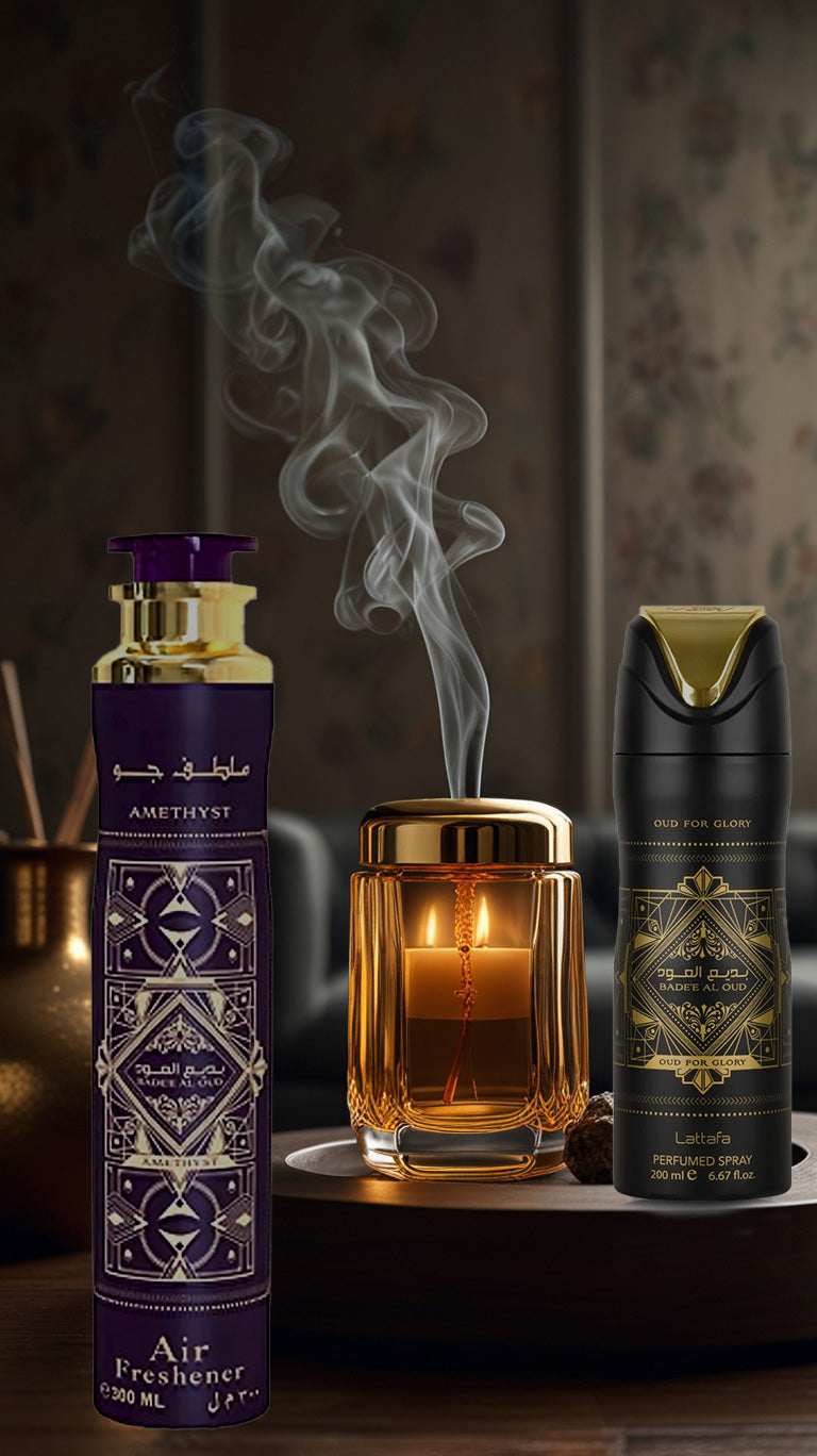 Home fragrances air freshners scented candles and incense burning woods
