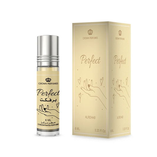 Al Rehab Perfect 6ml Roll On Oil bottle and packaging