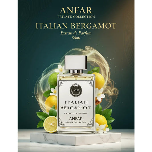 Anfar Italian Bergamot 50ml Extrait de Parfum with citrus and herbs