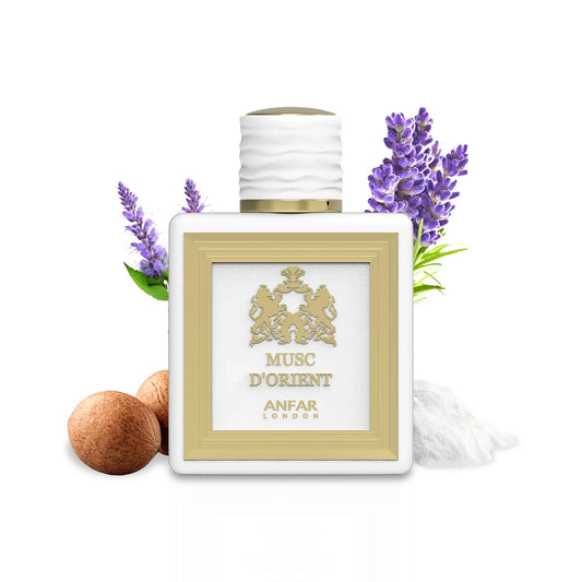 Anfar Musk DOrient 115ml Extrait de Parfum with ingredients