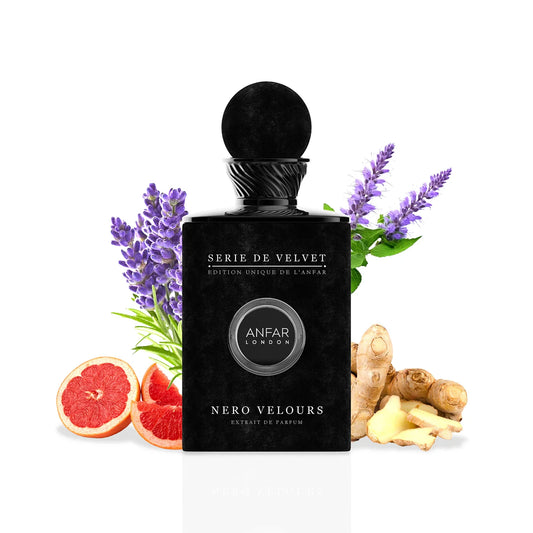 Anfar Nero Velours 100ml Extrait de Parfum with citrus and herbs