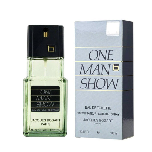 Jacques Bogart One Man Show Eau De Toilette 100ml bottle and box