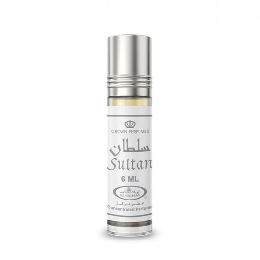 Sultan 6ml Perfume Roll-On Oil Al Rehab roll-on bottle close up view