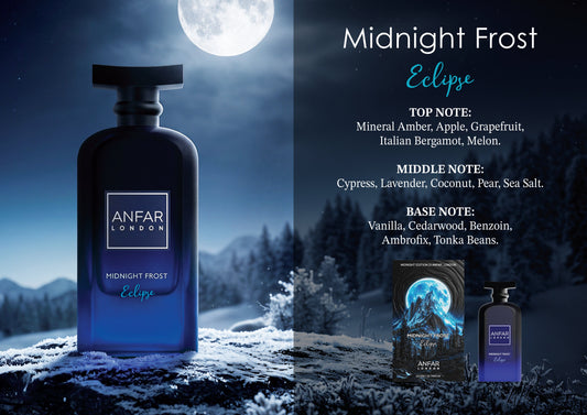 Anfar London Midnight Frost Eclipse 100ml Extrait de Parfum fragrance notes