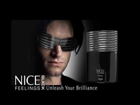 Sapil Nice Feelings Black Edition 100ml masculine branding visual