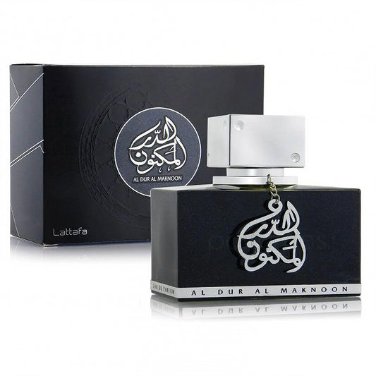 Al Dur Al Maknoon bottle and box