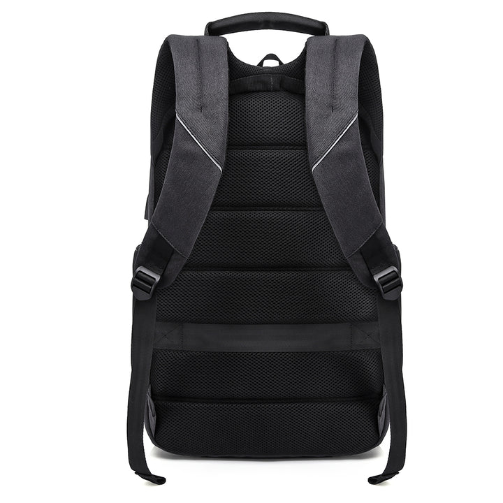 Riseicon Liberty 1 Anti-theft USB charging waterproof laptop backpack - Black