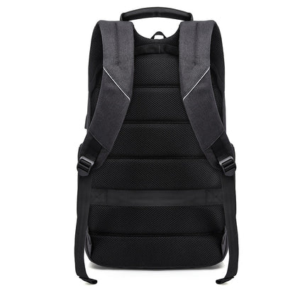 Riseicon Liberty 1 Anti-theft USB charging waterproof laptop backpack - Black