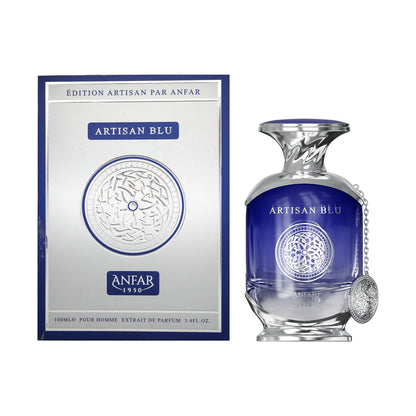 ANFAR 1950 Artisan Blu 100ml Extrait de Parfum bottle and box
