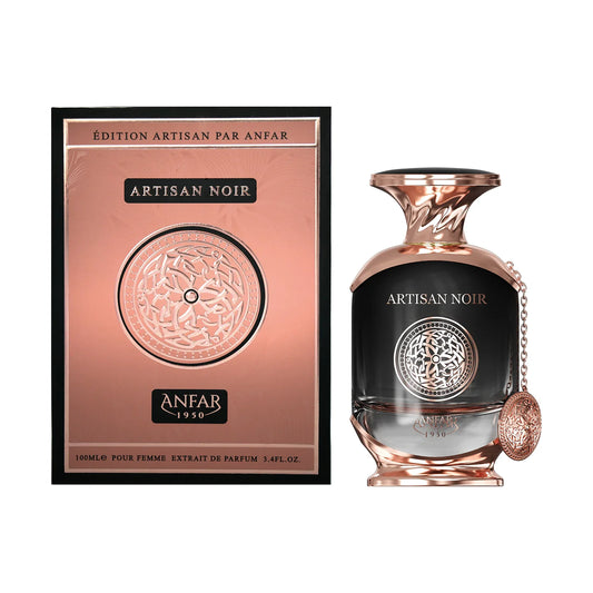 ANFAR 1950 Artisan Noir 100ml Extrait de Parfum bottle and box