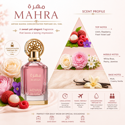 Adyan Mahra 12ml Concentrated Perfume Oil