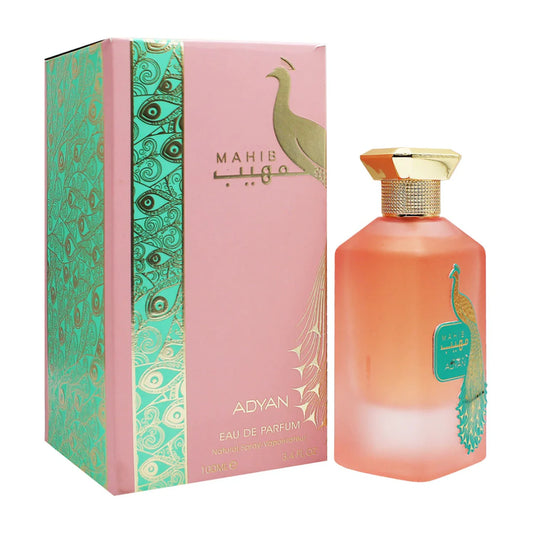 Adyan Mahib Eau De Parfum 100ml pink and green gift box