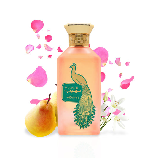 Adyan Mahib Eau De Parfum 100ml with pear and floral notes