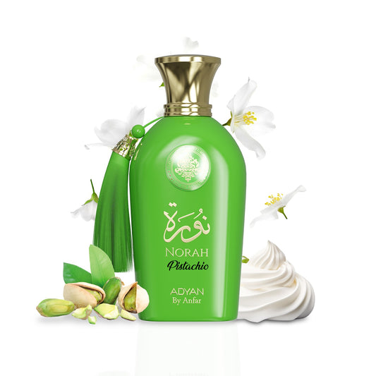 Adyan Norah Pistachio Eau de Parfum 100ml with pistachio cream
