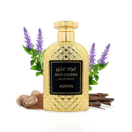 Adyan Oud Ombre Eau de Parfum 100ml with fragrance notes