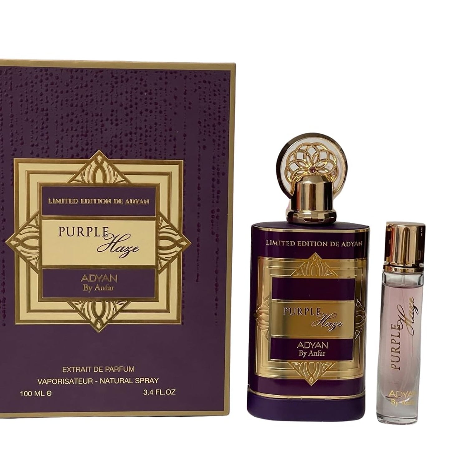Adyan Purple Haze Extrait de Parfum 100ml full packaging