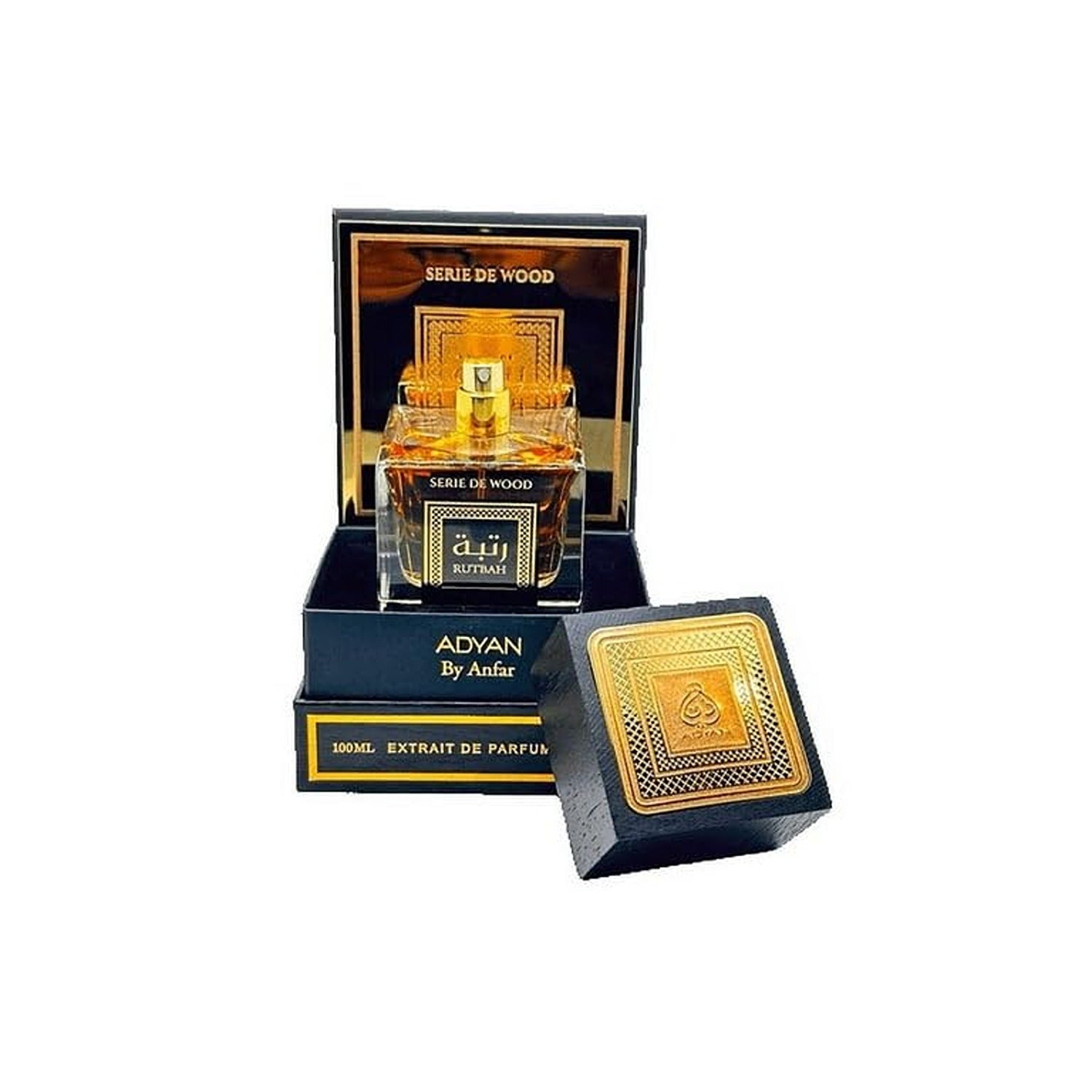 Adyan Rutbah 100ml Extrait de Parfum full presentation set