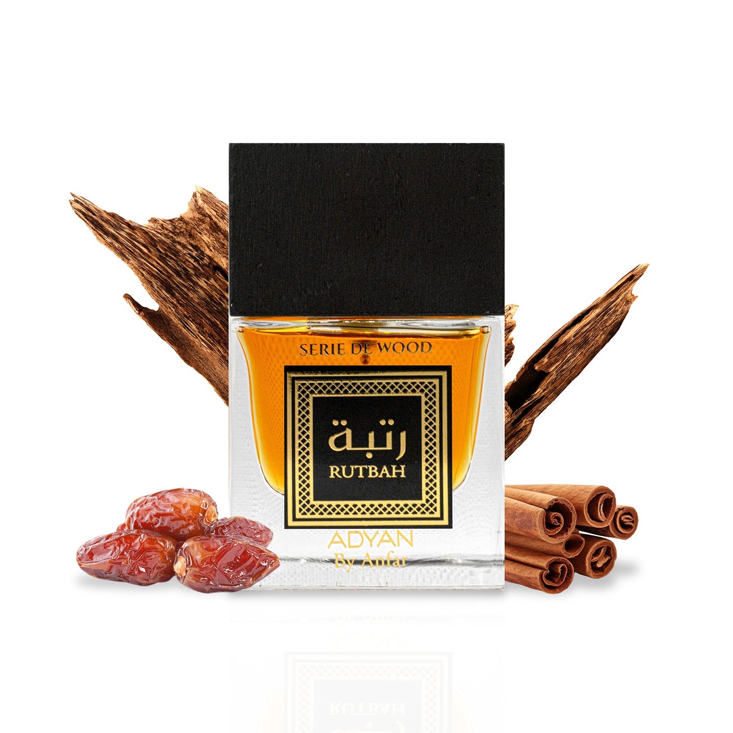 Adyan Rutbah 100ml Extrait de Parfum ingredients setup