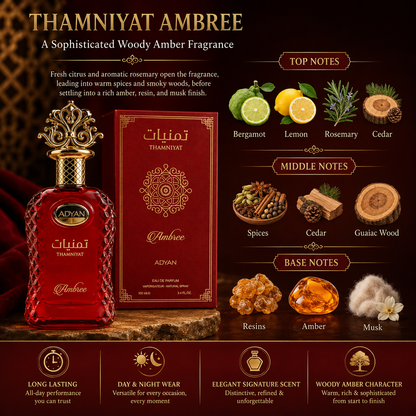 Adyan Thamniyat Ambrée 100ml EDP