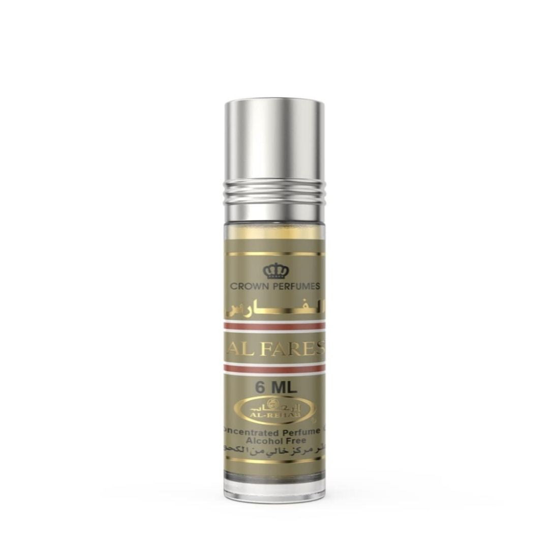 Al Fares 6ml Perfume Oil Roll-On Al Rehab bottle front view