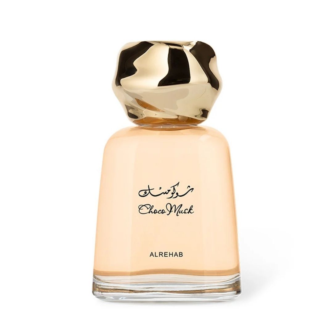 Al Rehab Choco Musk Unisex Eau De Parfum 100ml perfume bottle on white background