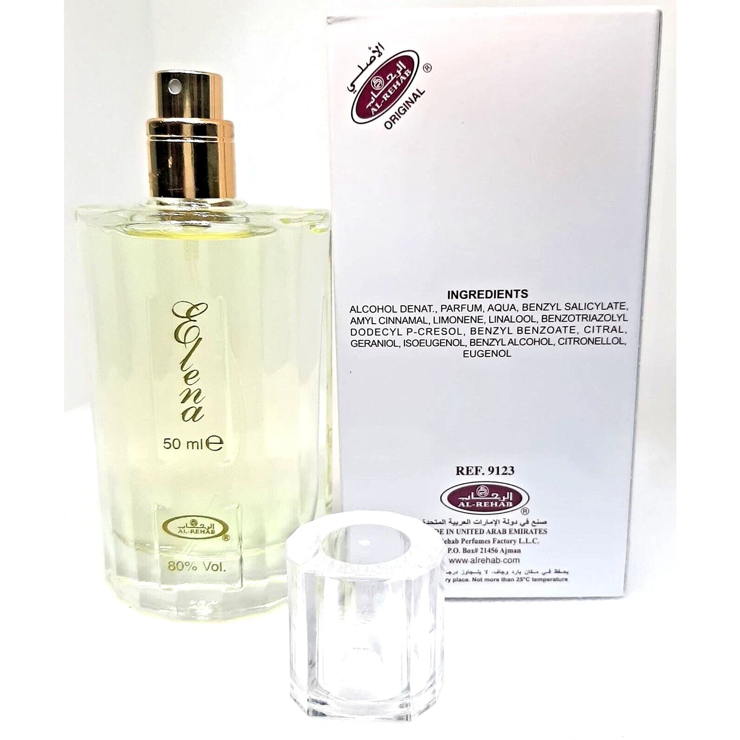 Al Rehab Elena 50ml EDP Spray with back box