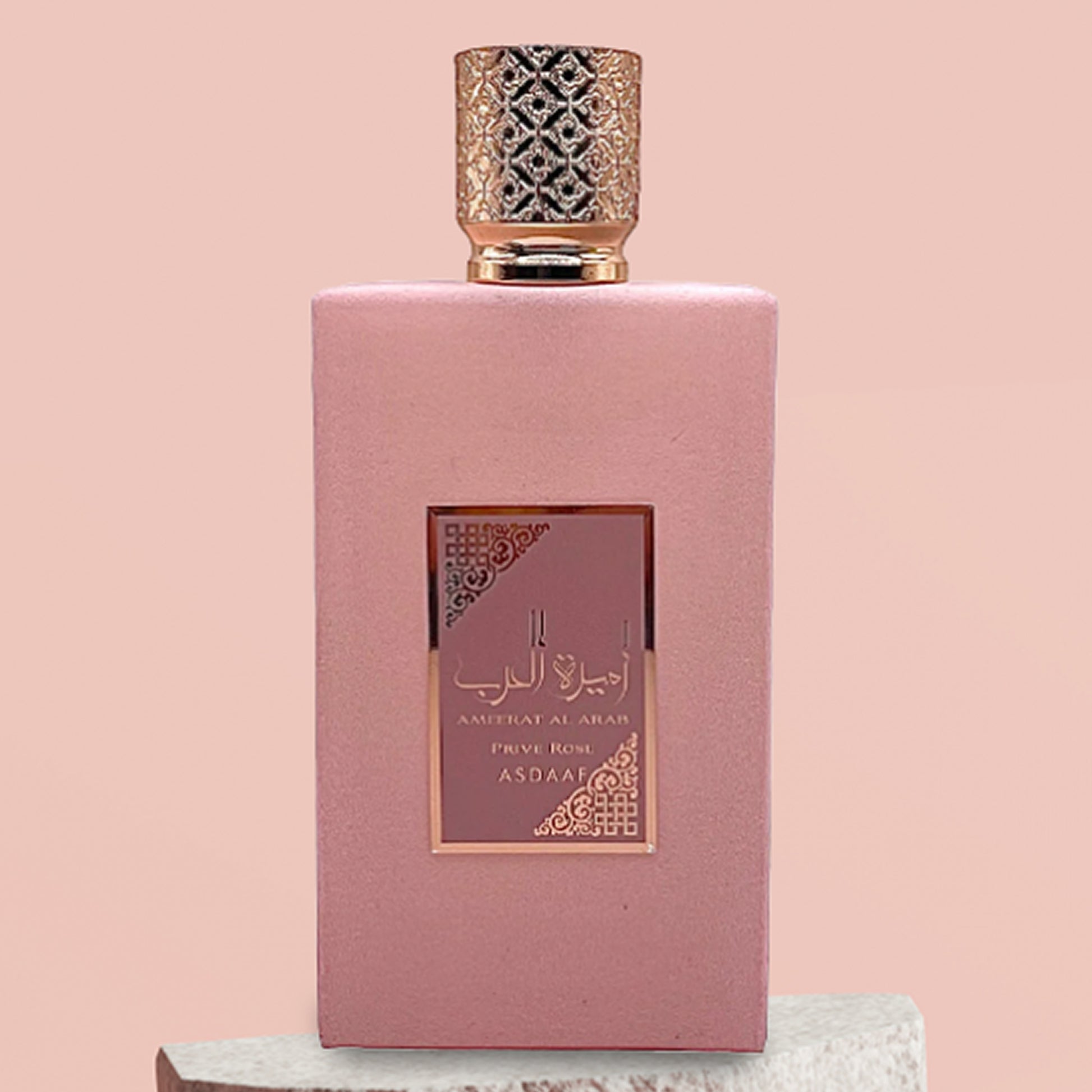 Ameerat Al Arab (Princess of Arabia) - Prive Rose - EDP 100ml by Asdaaf  bottle banner podium 