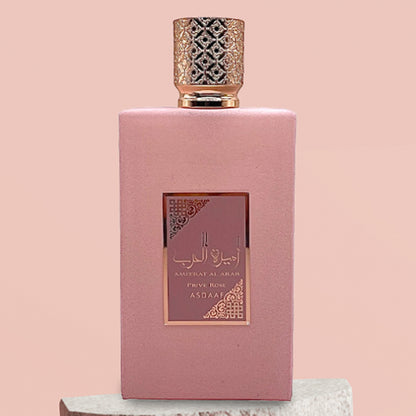 Ameerat Al Arab (Princess of Arabia) - Prive Rose - EDP 100ml by Asdaaf  bottle banner podium 