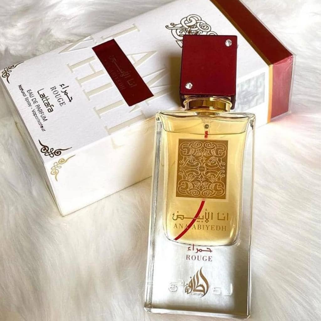 Lattafa Ana Abiyedh Rouge 60ml Eau De Parfum – Opulensi.com