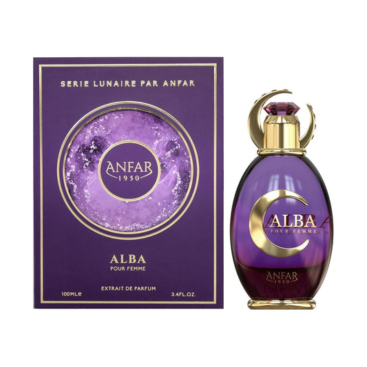 Anfar 1950 Alba Pour Femme 100ml with Lunaire Collection