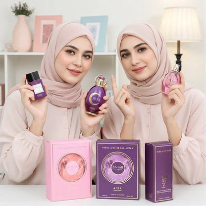 Anfar 1950 Alba Pour Femme 100ml lifestyle image with models