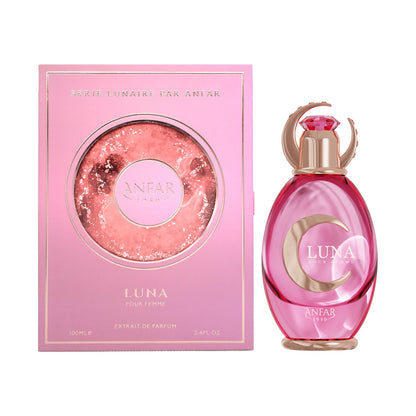 Anfar 1950 Luna Pour Femme 100ml bottle and box front view