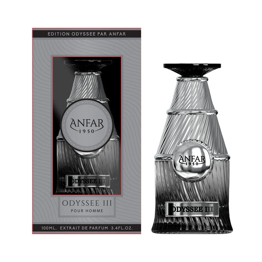 Anfar 1950 Odyssee III 100ml bottle and box front view