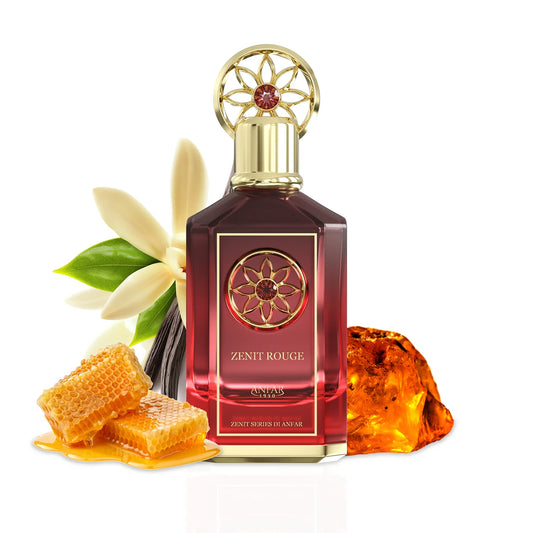 Anfar 1950 Zenit Rouge 100ml Extrait parfum with honey and amber