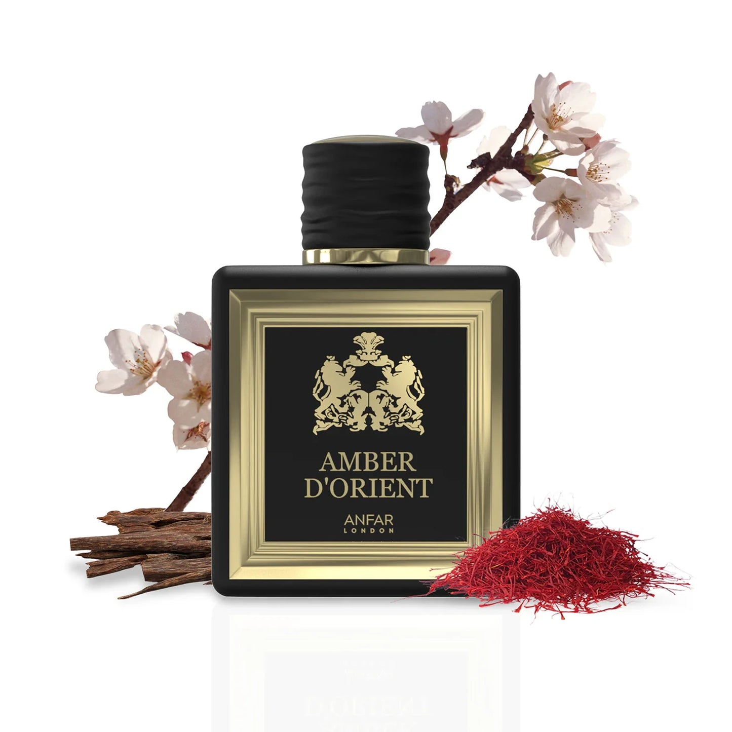 Anfar Amber DOrient 115ml Extrait de Parfum with saffron and flowers
