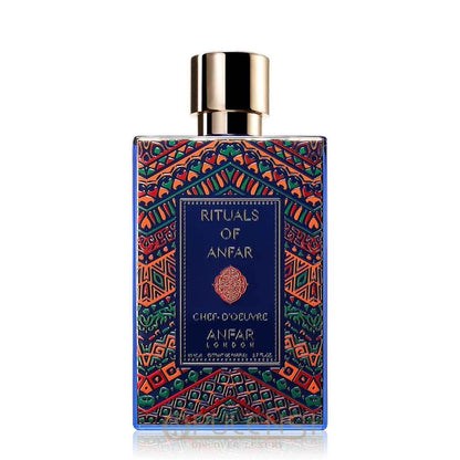 Anfar Chef Doeuvre 80ml Extrait Rituals Of Anfar Unisex bottle front view white background
