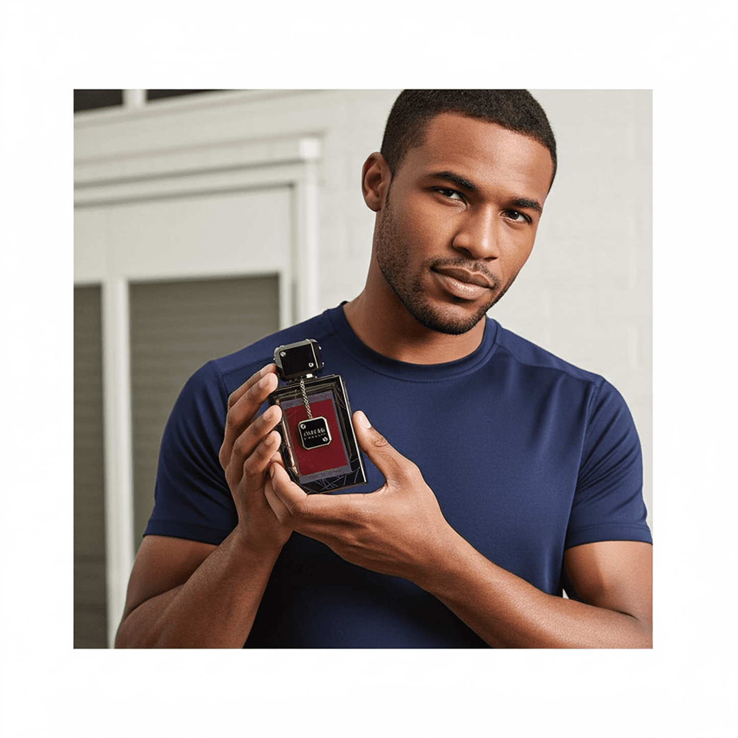 Anfar Intense Sport 100ml Extrait de Parfum held by male model