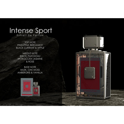 Anfar Intense Sport 100ml Extrait de Parfum with scent breakdown