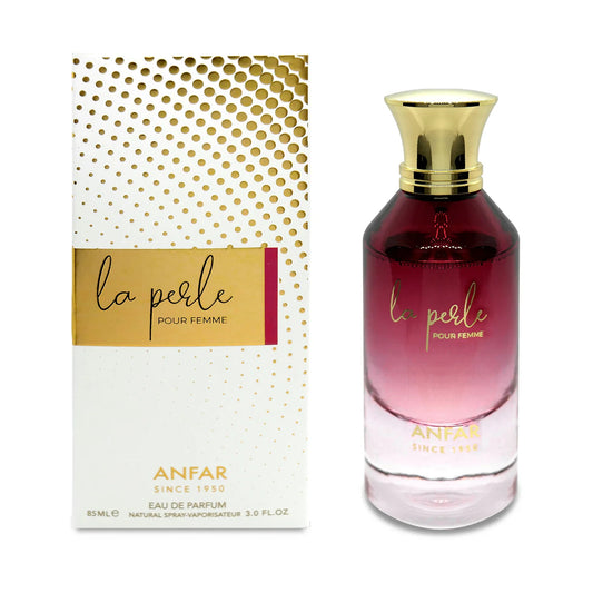 Anfar La Perle Pour Femme 85ml EDP with box front view