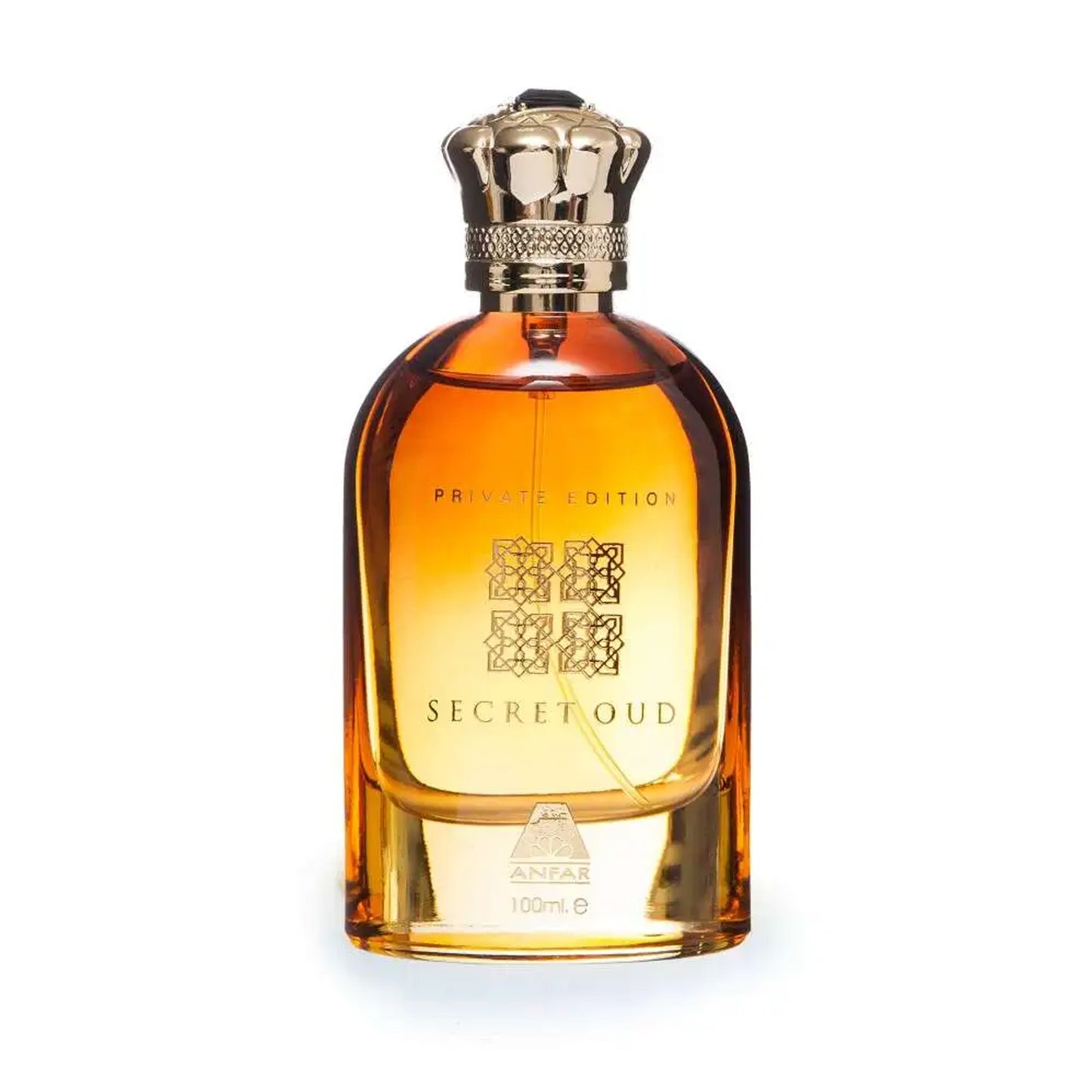 Anfar Secret Oud Private Edition 100ml EDP bottle front view