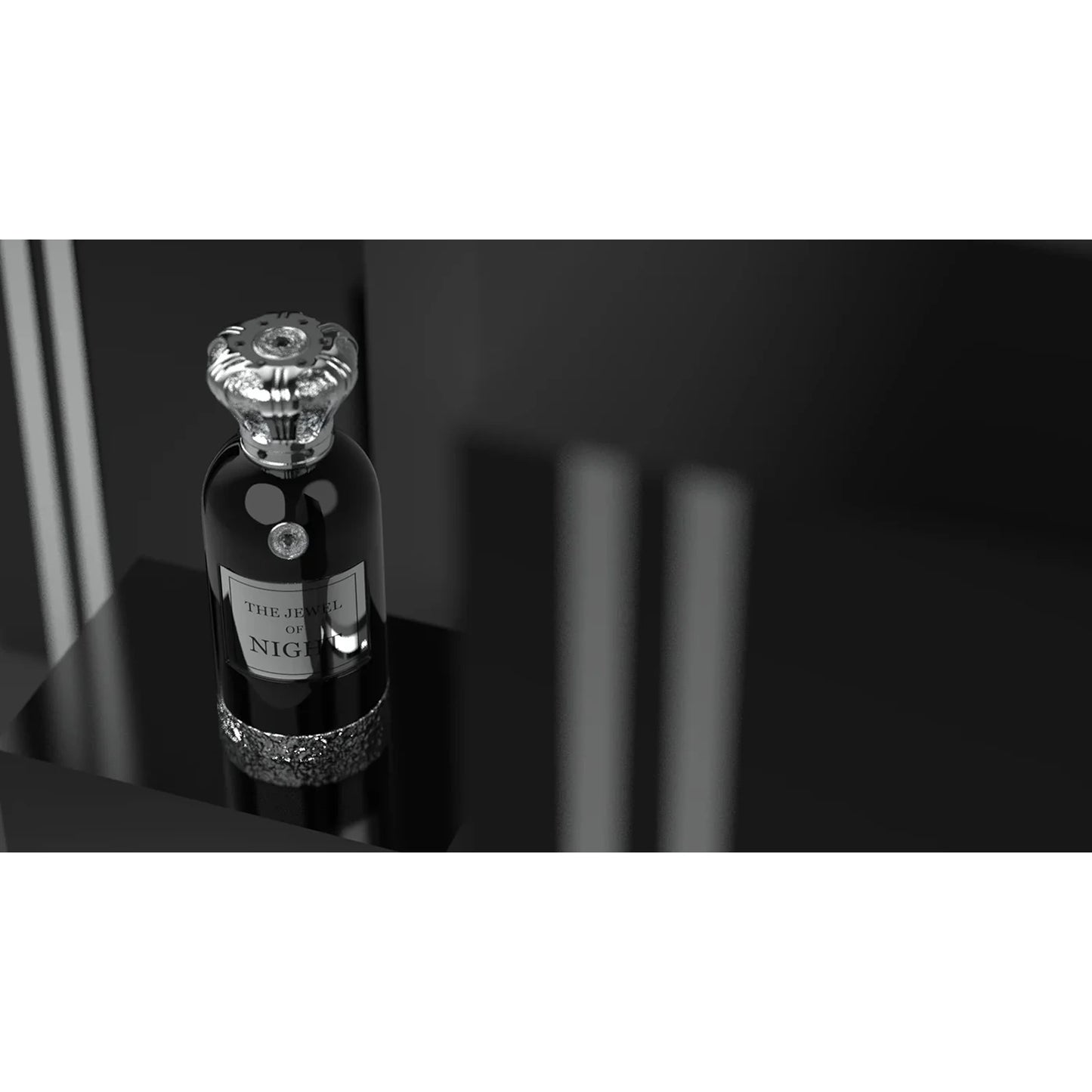 Anfar The Jewel of Night 100ml close-up of perfume bottle