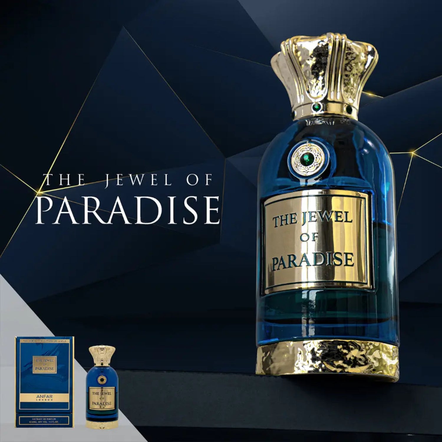 Anfar The Jewel of Paradise 100ml with packaging
