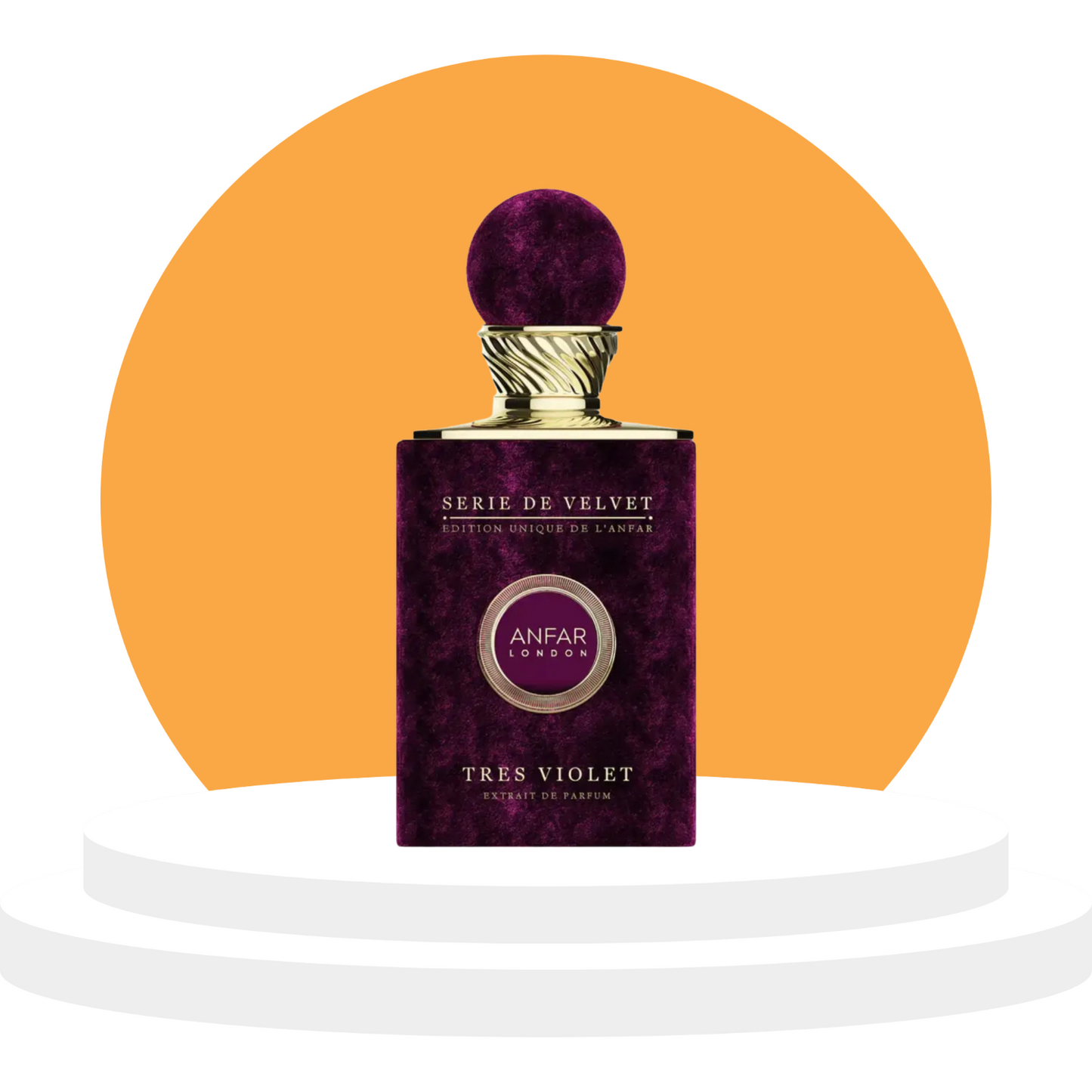 Anfar Tres Violet 100ml artistic close up