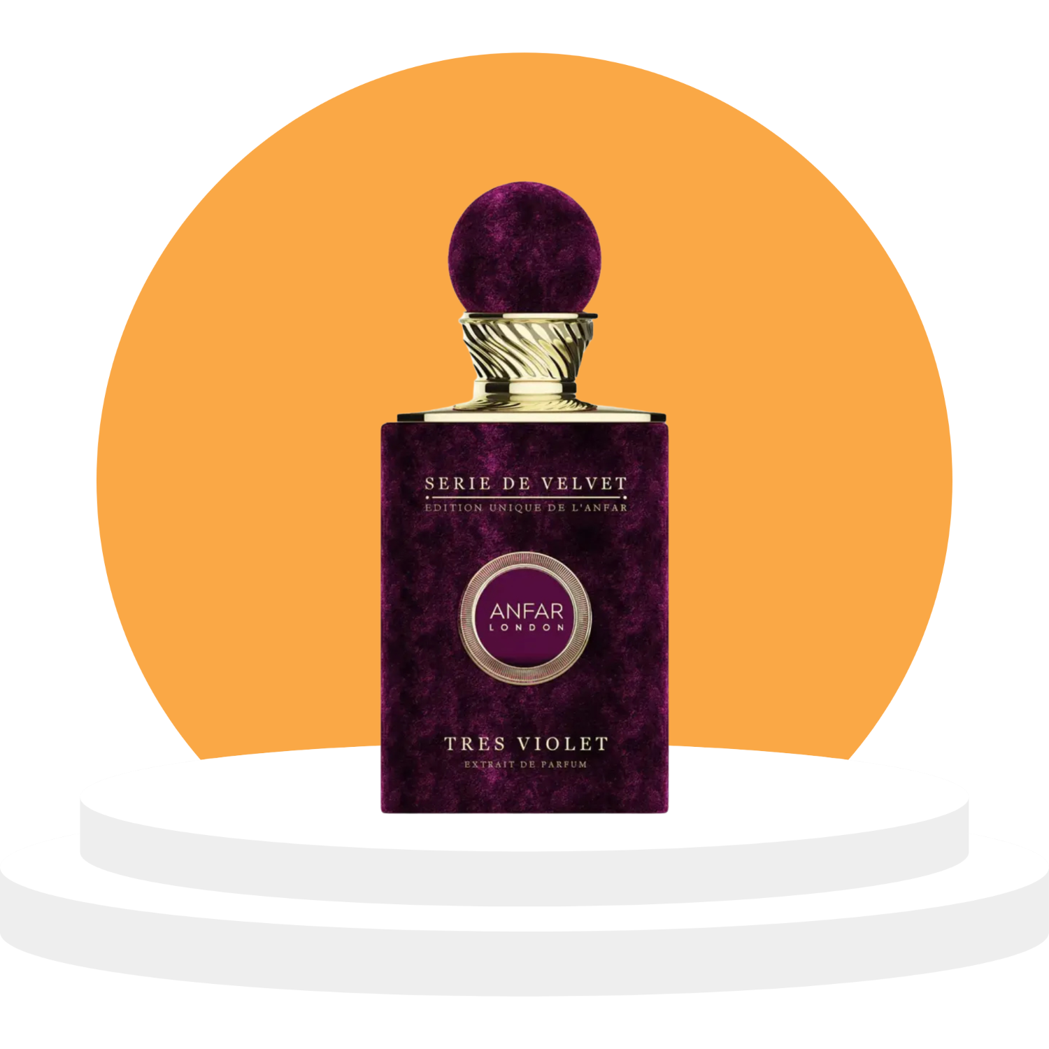 Anfar Tres Violet 100ml artistic close up