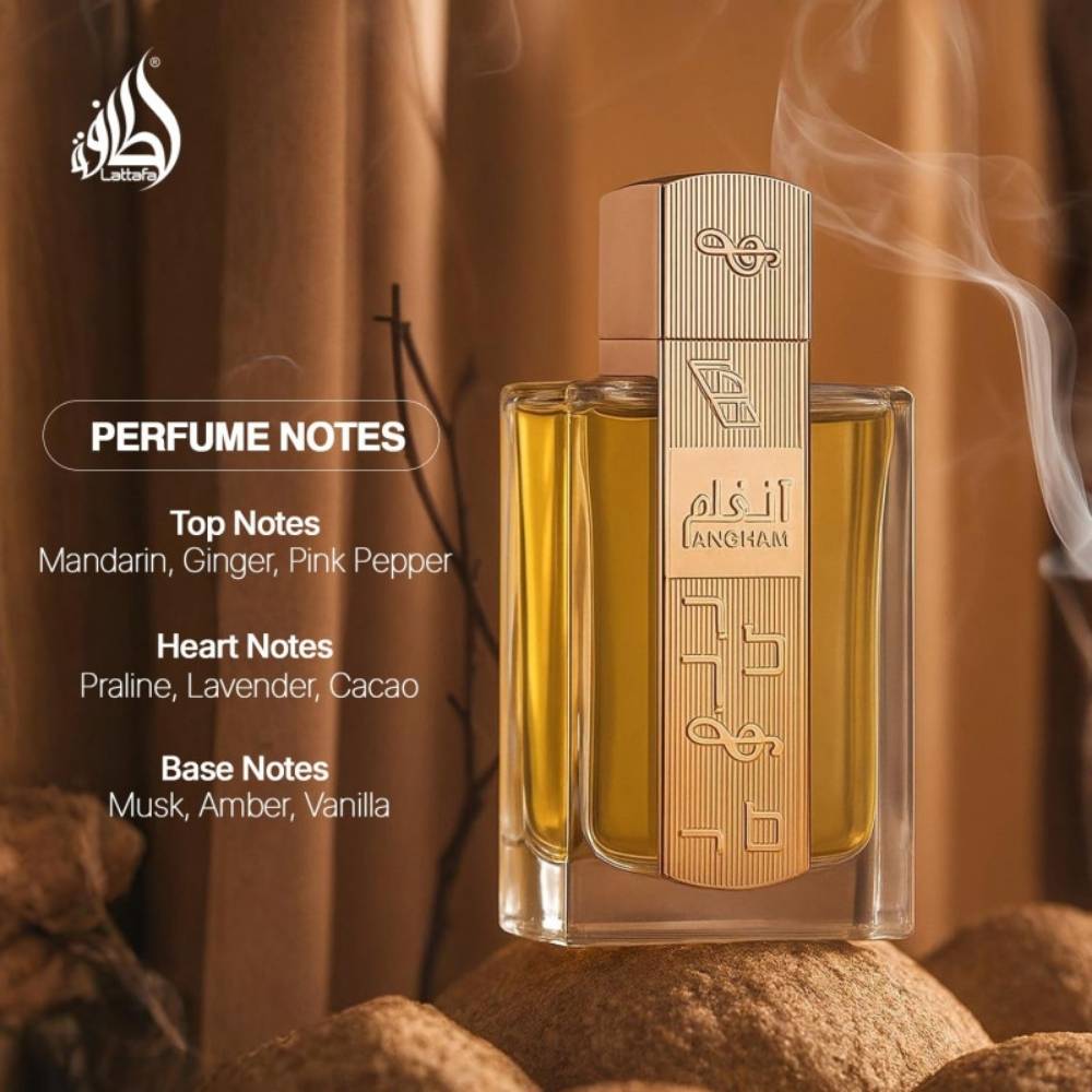 Angham Unisex Eau de Parfum By Lattafa Parfumes 100ml fragrance notes
