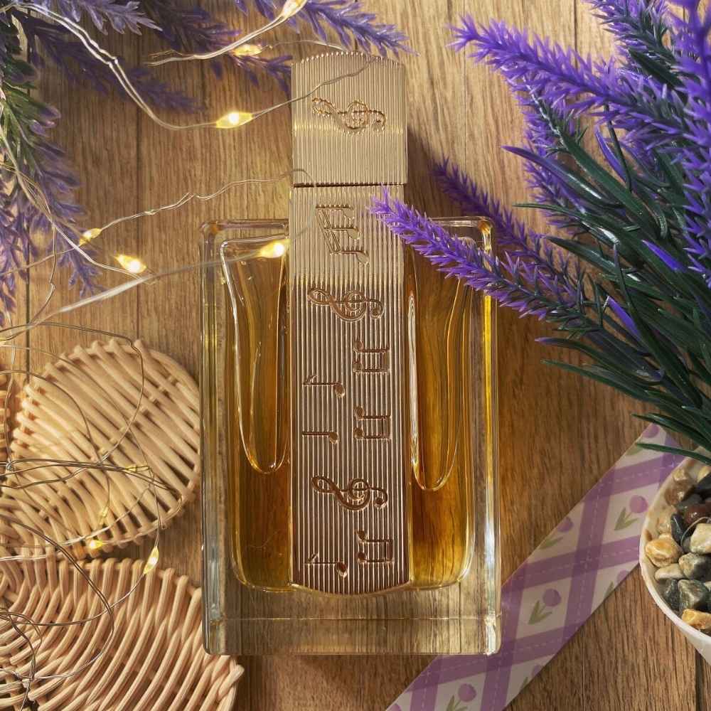 Angham Unisex Eau de Parfum By Lattafa Parfumes 100ml lifestyle display