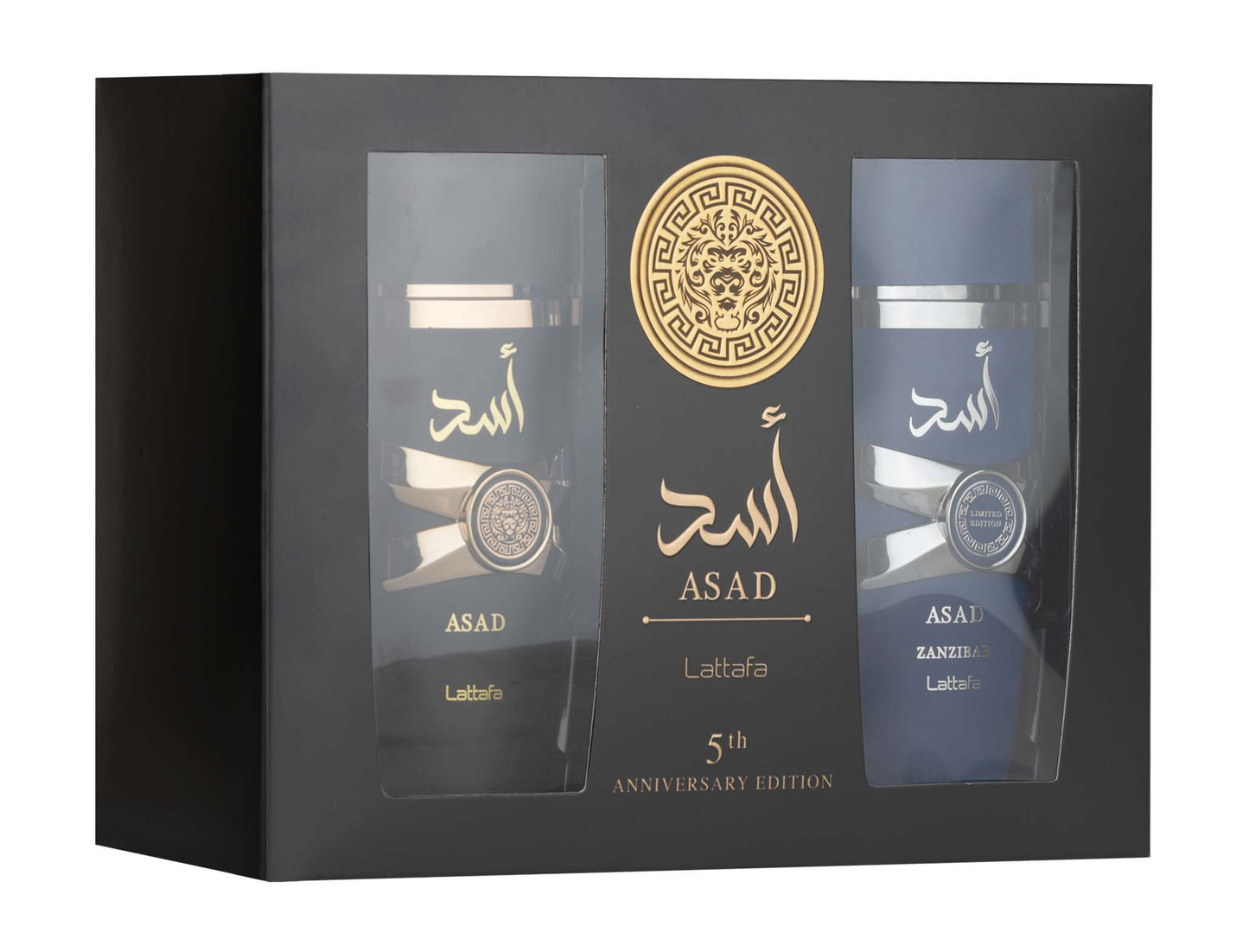 Asad &amp; Asad Zanzibar Eau de Parfum Spray, 100 ml, Geschenkset zur 5. Jubiläumsausgabe