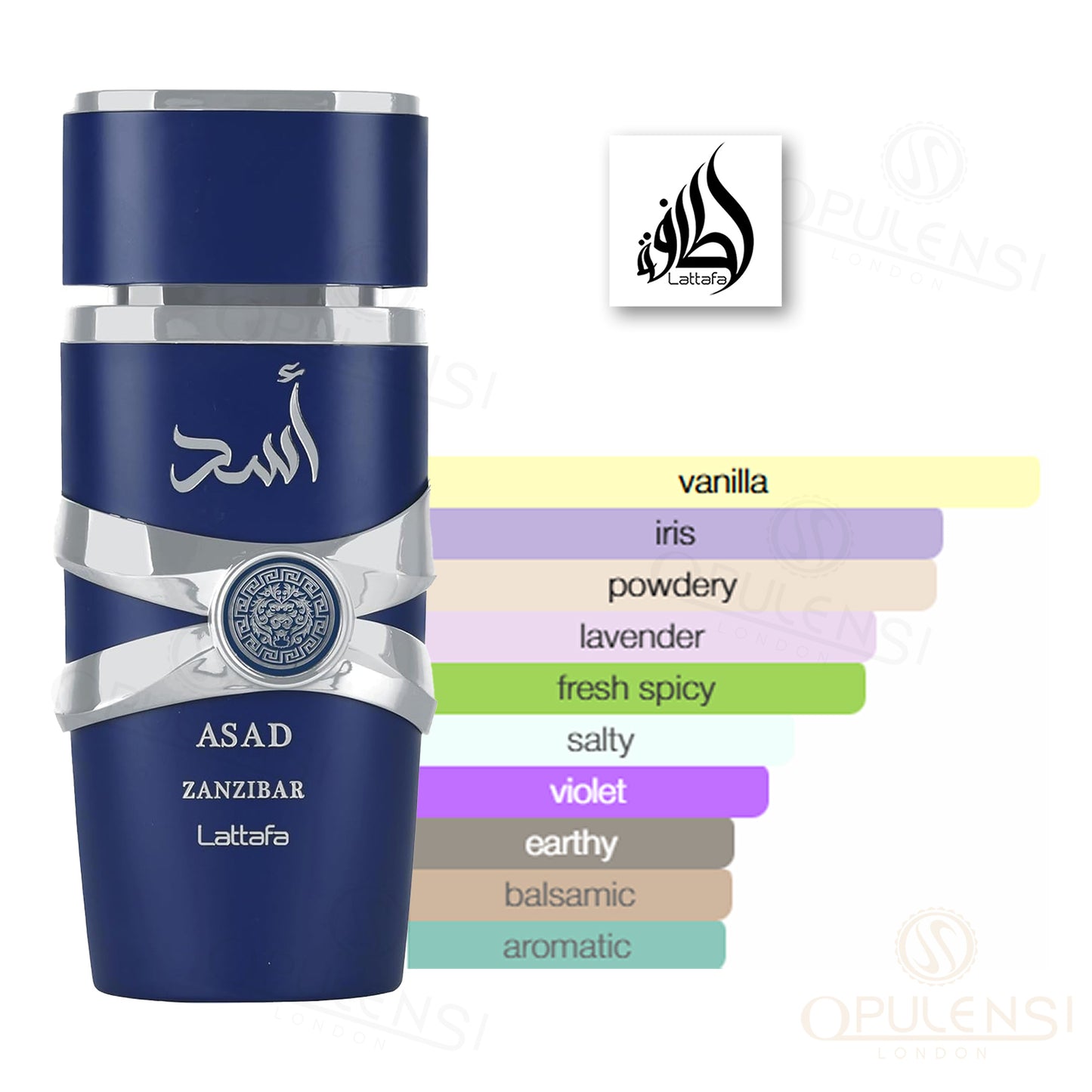 Asad Zanzibar für Männer 100 ml Eau de Parfum von Lattafa