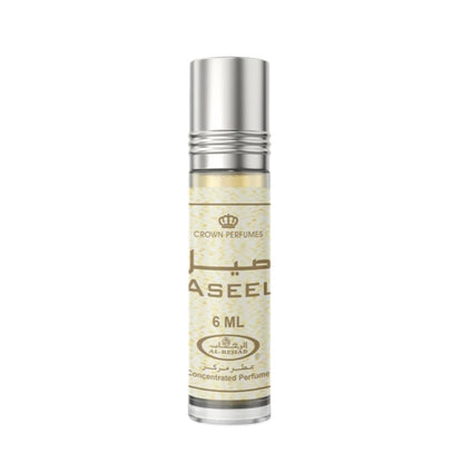 Aseel 6ml Oil Roll On Al Rehab bottle front view